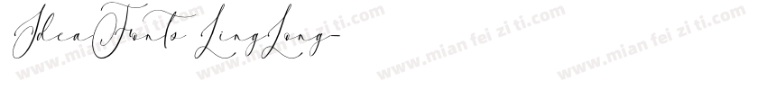 IdeaFonts LingLong字体转换
